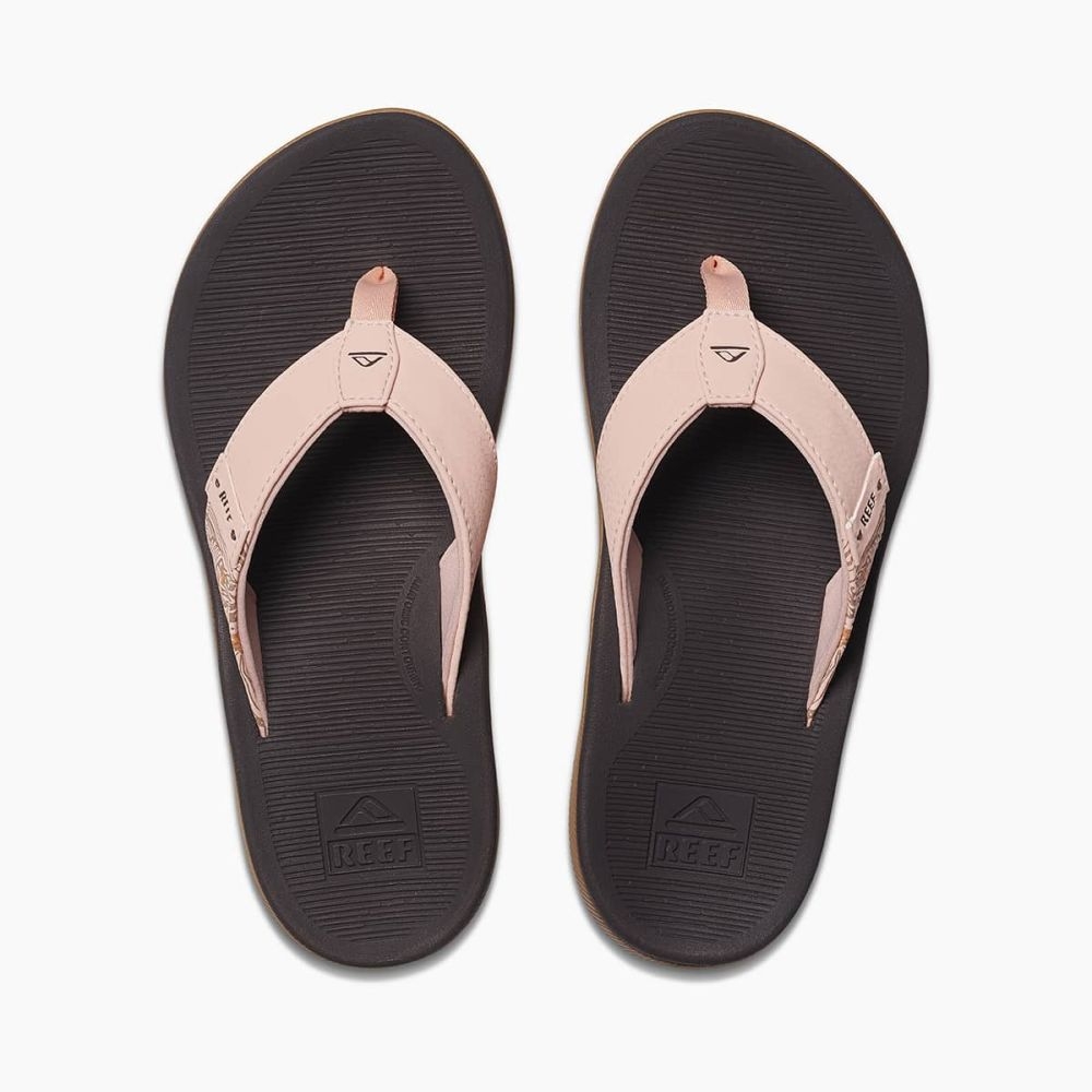 Reef Santa Ana Women's Peach Parfait CJ3625 slippers online bestellen bij Kathmandu Outdoor & Travel