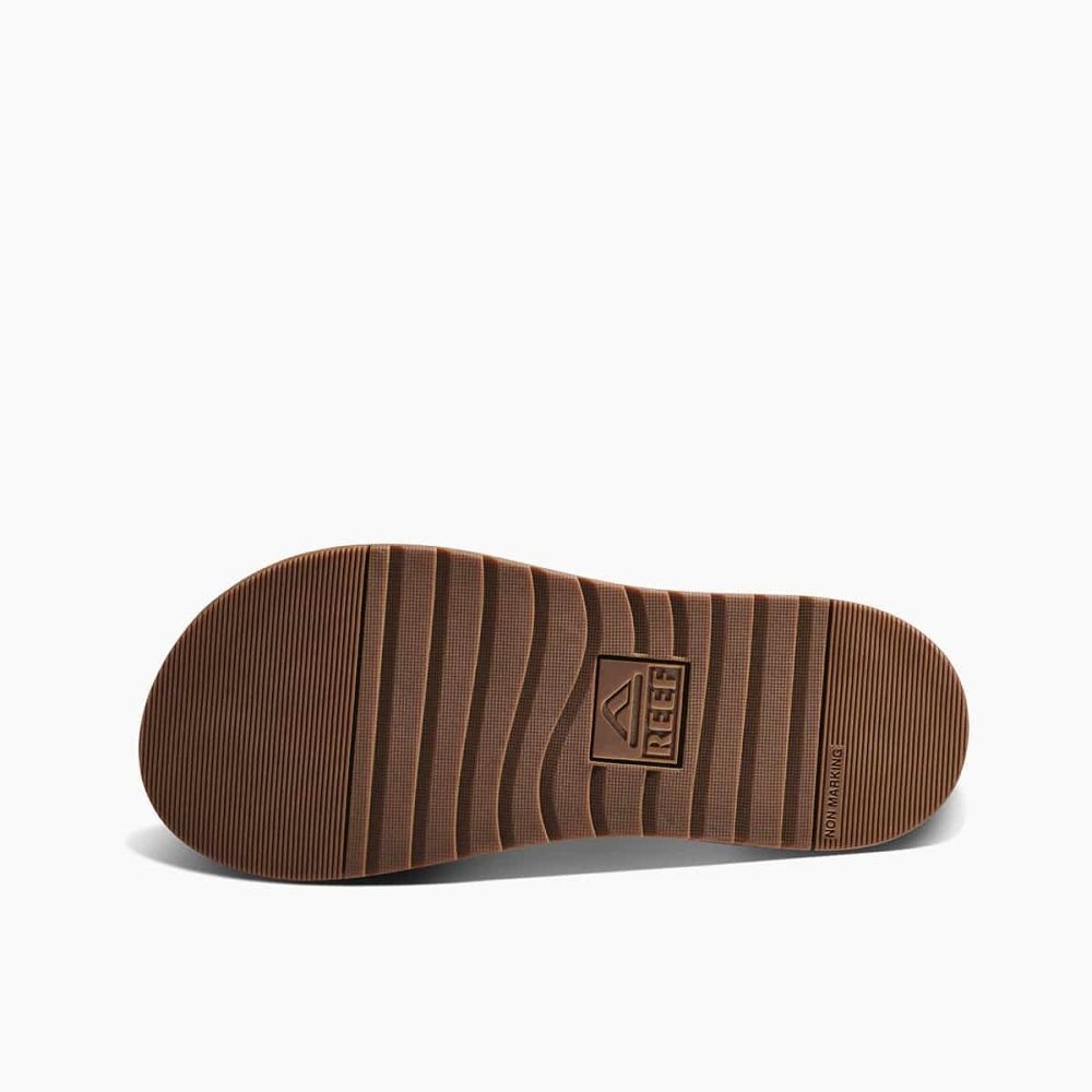 Reef Cushion Bonzer Black/Gum CJ4042 slippers online bestellen bij Kathmandu Outdoor & Travel