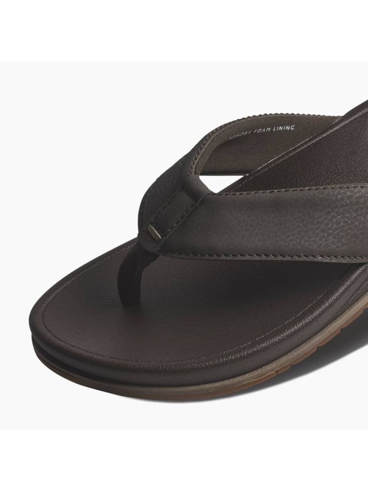 Reef Cushion Bonzer Brown CJ4043 slippers online bestellen bij Kathmandu Outdoor & Travel