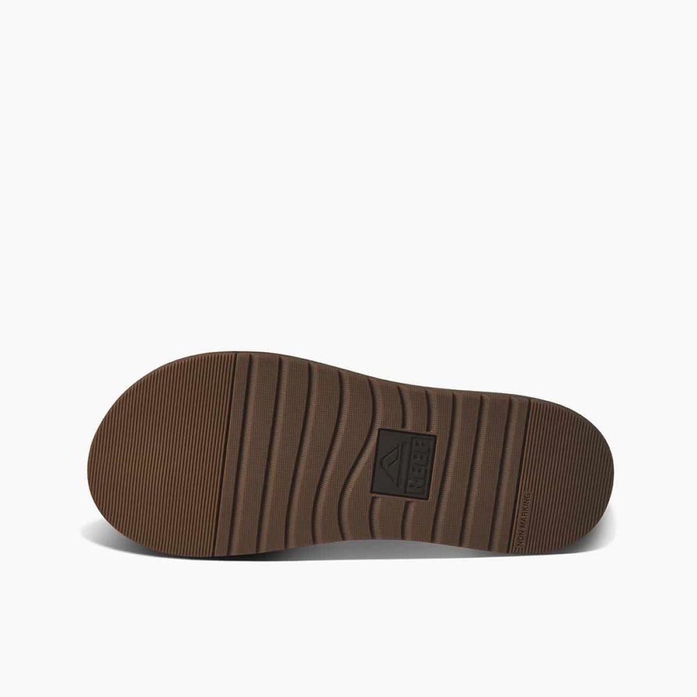 Reef Cushion Bonzer Brown CJ4043 slippers online bestellen bij Kathmandu Outdoor & Travel