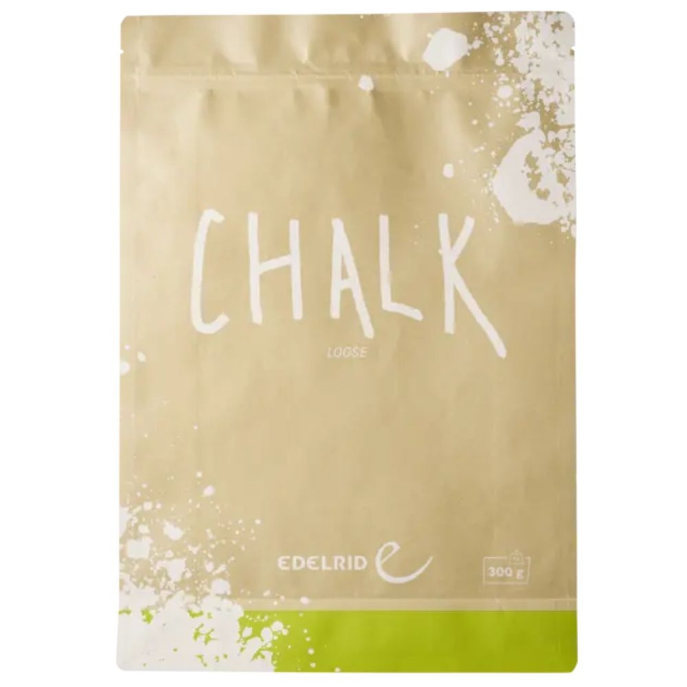 Edelrid Chalk Loose 300gr Snow 721943000470 pof, pofzakken en training online bestellen bij Kathmandu Outdoor & Travel
