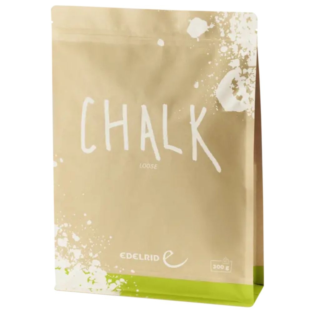 Edelrid Chalk Loose 300gr Snow 721943000470 pof, pofzakken en training online bestellen bij Kathmandu Outdoor & Travel