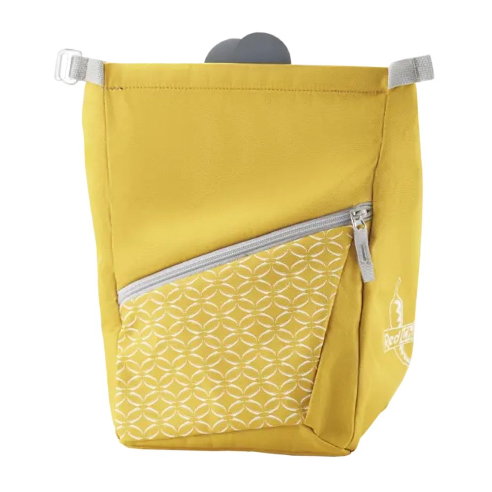 Red Chili Chalk Bag Boulder Reactor  Golden Yellow 360020000490 pof, pofzakken en training online bestellen bij Kathmandu Outdoor & Travel