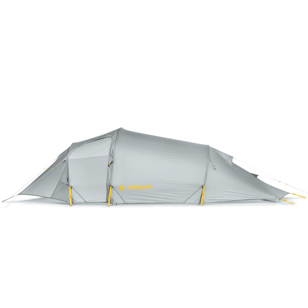 Helsport Adventure  Lofoten SL 3 Tent Stone Grey /Sunset Yellow 50015-23 tenten online bestellen bij Kathmandu Outdoor & Travel