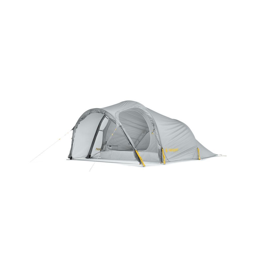 Helsport Adventure  Lofoten SL 3 Tent Stone Grey /Sunset Yellow 50015-23 tenten online bestellen bij Kathmandu Outdoor & Travel