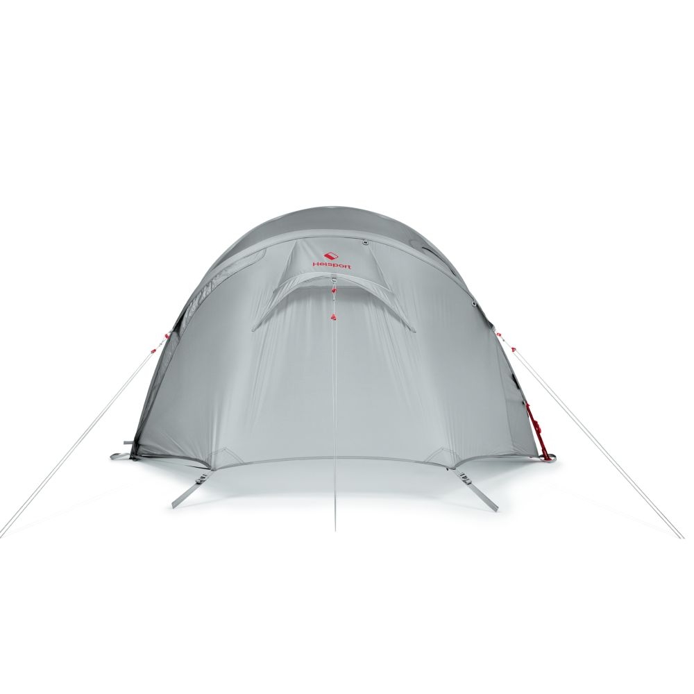 Helsport Explorer Lofoten Pro 2 Tent Stone Grey / Ruby Red 50018-23 tenten online bestellen bij Kathmandu Outdoor & Travel