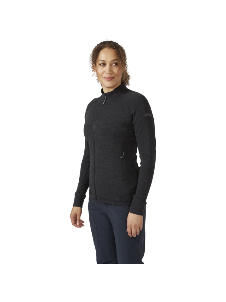 Rab Nexus Jacket Women's Black QFF-73-BLK fleeces en truien online bestellen bij Kathmandu Outdoor & Travel