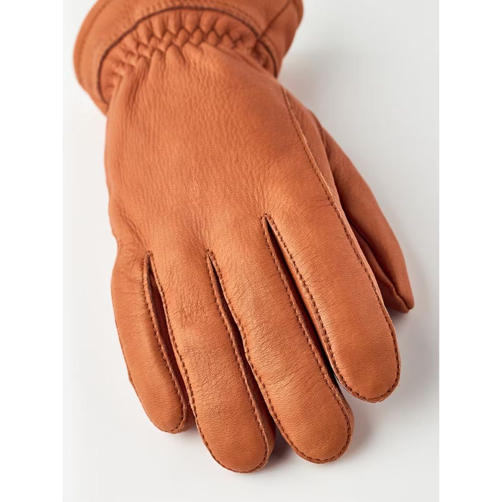 Hestra Buvika Deerskin Cork 1002520-710 kleding accessoires online bestellen bij Kathmandu Outdoor & Travel
