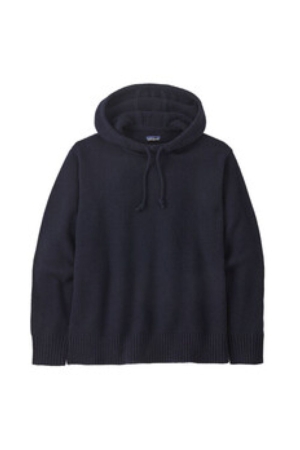 Patagonia  Recycled Wool-Blend Sweater Hoody New Navy