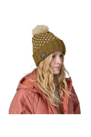 Patagonia Snowbelle Beanie Ridge: Cosmic Gold 33445-RIGD kleding accessoires online bestellen bij Kathmandu Outdoor & Travel
