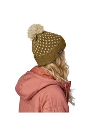 Patagonia Snowbelle Beanie Ridge: Cosmic Gold 33445-RIGD kleding accessoires online bestellen bij Kathmandu Outdoor & Travel