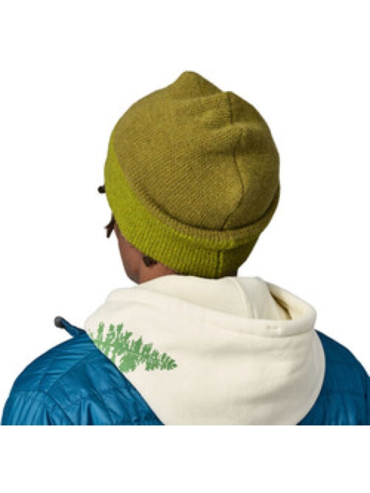 Patagonia Fun Hog Beanie Shrub Green 33470-SHRG kleding accessoires online bestellen bij Kathmandu Outdoor & Travel