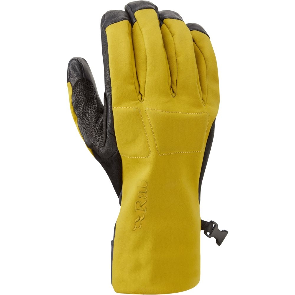Rab Axis Gloves Dark Sulphur QAH-58-DS kleding accessoires online bestellen bij Kathmandu Outdoor & Travel