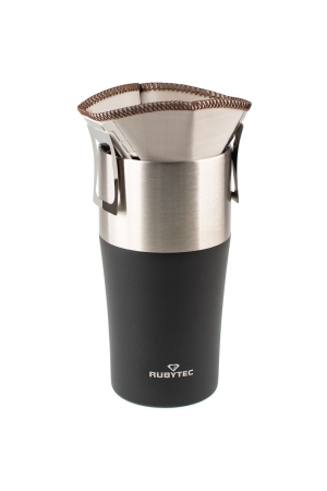 Rubytec Drip Stainless Steel Coffee Filter  Silver RU52215 koken online bestellen bij Kathmandu Outdoor & Travel