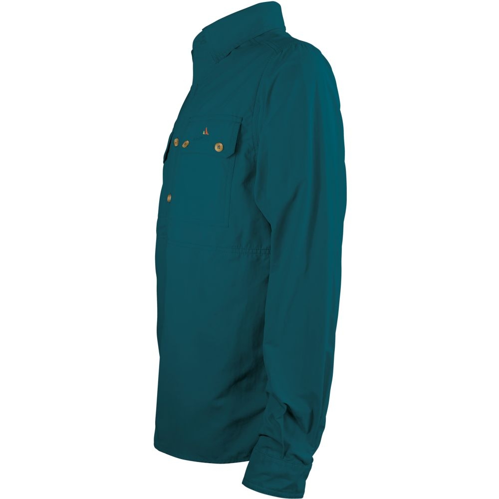 Viavesto Shirt Senhor Dias Petrol sr1800pe-Petrol shirts en tops online bestellen bij Kathmandu Outdoor & Travel