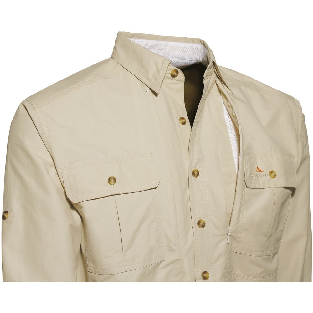 Viavesto Hemd Sr. Eanes Sand sr1434s-Sand shirts en tops online bestellen bij Kathmandu Outdoor & Travel