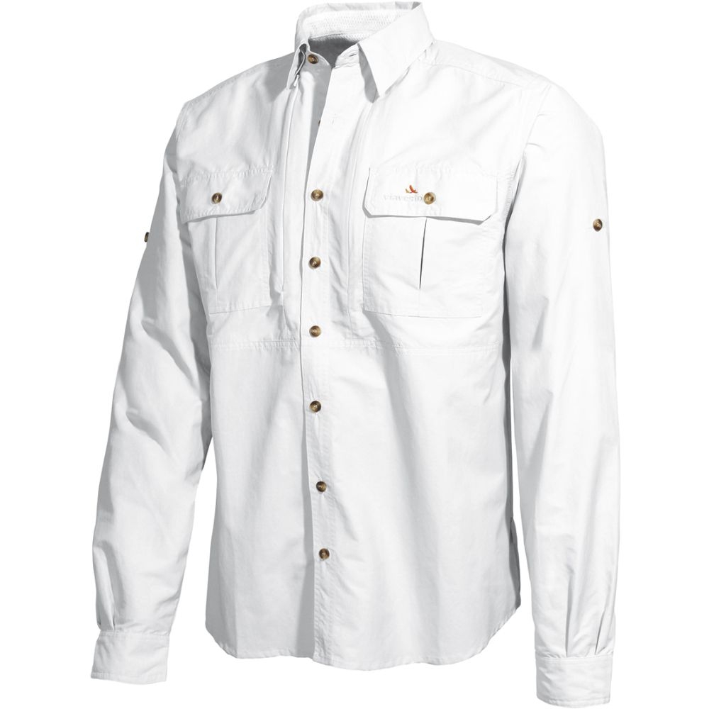 Viavesto Hemd Sr. Eanes Weiß sr1434w-Weiß shirts en tops online bestellen bij Kathmandu Outdoor & Travel