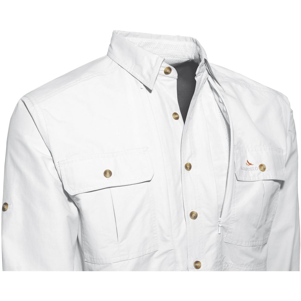 Viavesto Hemd Sr. Eanes Weiß sr1434w-Weiß shirts en tops online bestellen bij Kathmandu Outdoor & Travel