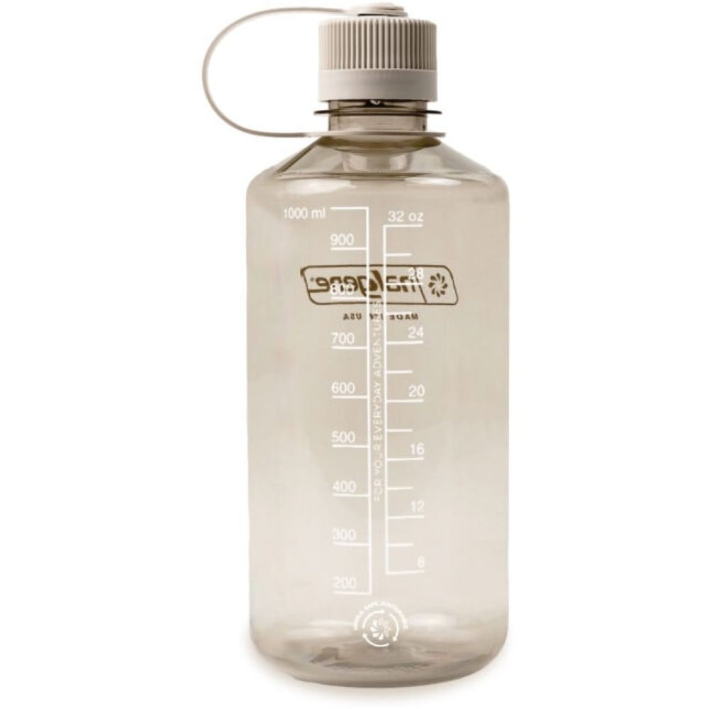 Nalgene Narrow-Mouth 1L Cotton Sustain N2021-2832 drinkflessen en thermosflessen online bestellen bij Kathmandu Outdoor & Travel