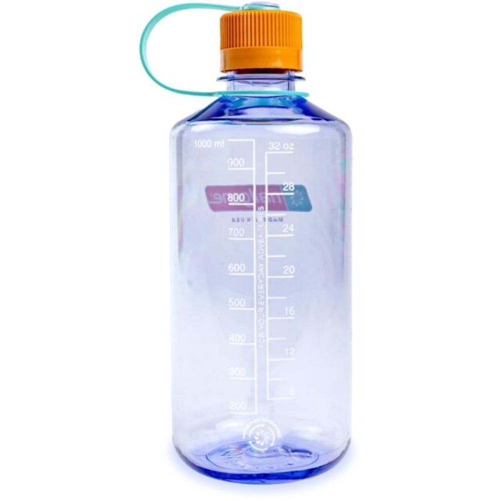 Nalgene Narrow-Mouth 1L Amethyst Sustain N2021-0132 drinkflessen en thermosflessen online bestellen bij Kathmandu Outdoor & Travel