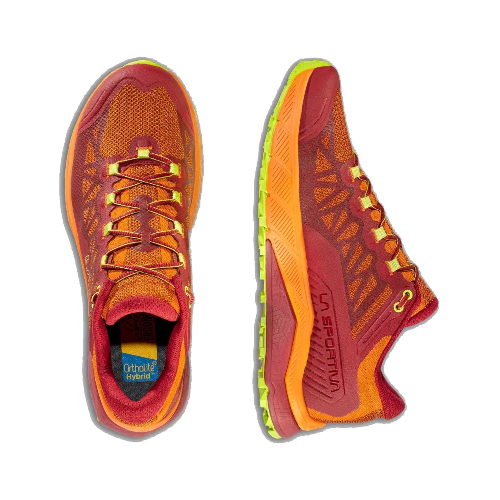 La Sportiva Karacal Sangria/Hawaiian Sun 46U320208 wandelschoenen heren online bestellen bij Kathmandu Outdoor & Travel