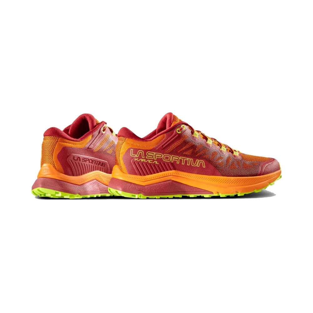 La Sportiva Karacal Sangria/Hawaiian Sun 46U320208 wandelschoenen heren online bestellen bij Kathmandu Outdoor & Travel