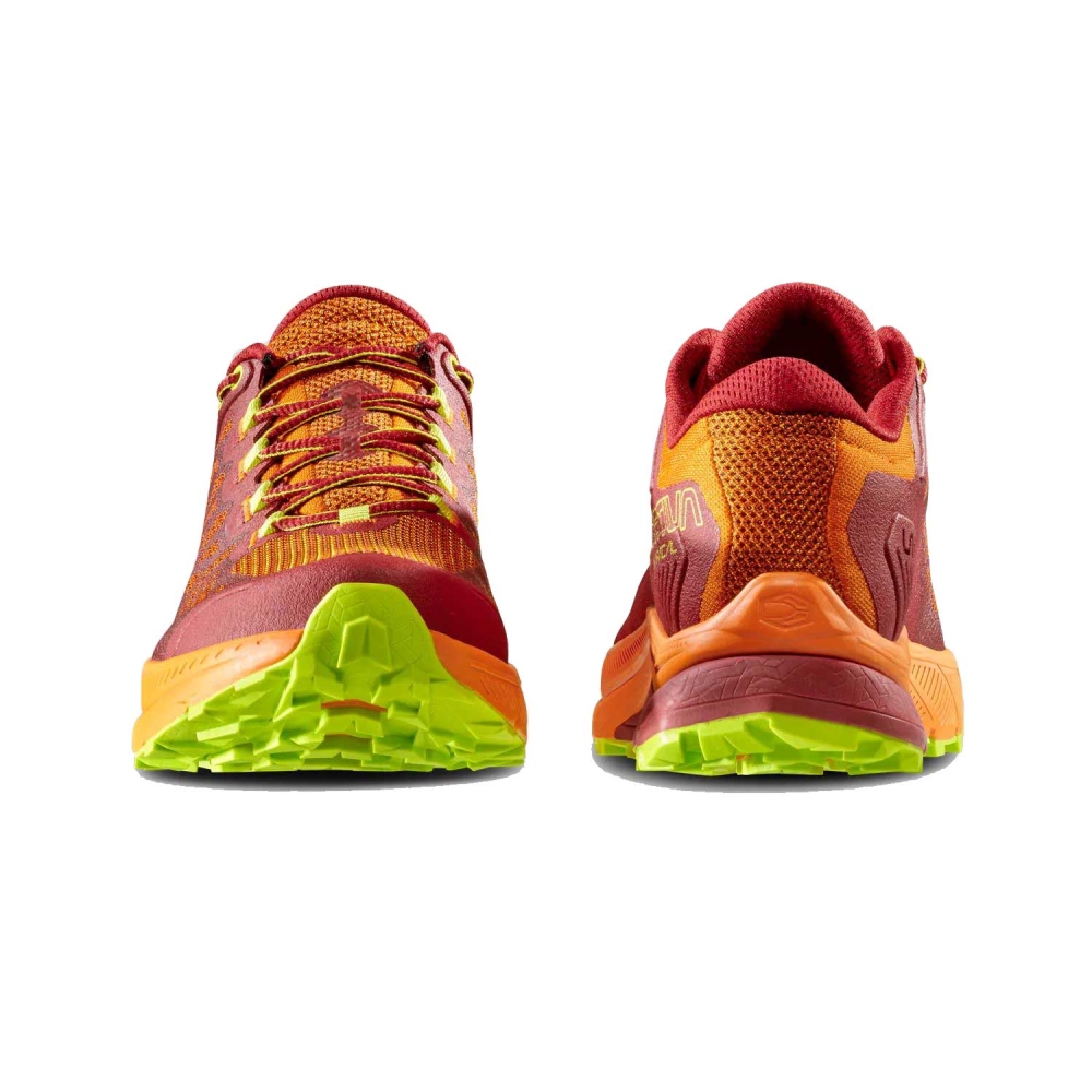 La Sportiva Karacal Sangria/Hawaiian Sun 46U320208 wandelschoenen heren online bestellen bij Kathmandu Outdoor & Travel