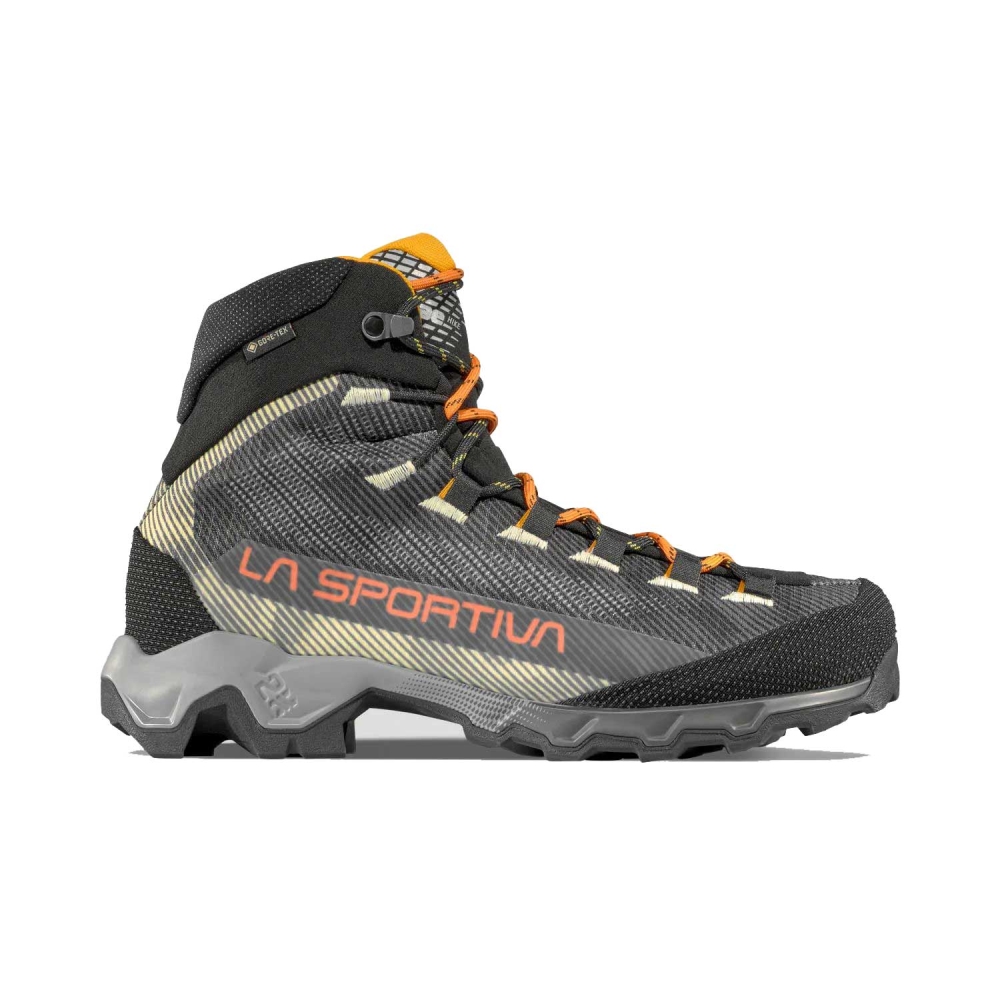 La Sportiva Aequilibrium Hike Gtx  Carbon/Papaya G00Y02 wandelschoenen heren online bestellen bij Kathmandu Outdoor & Travel