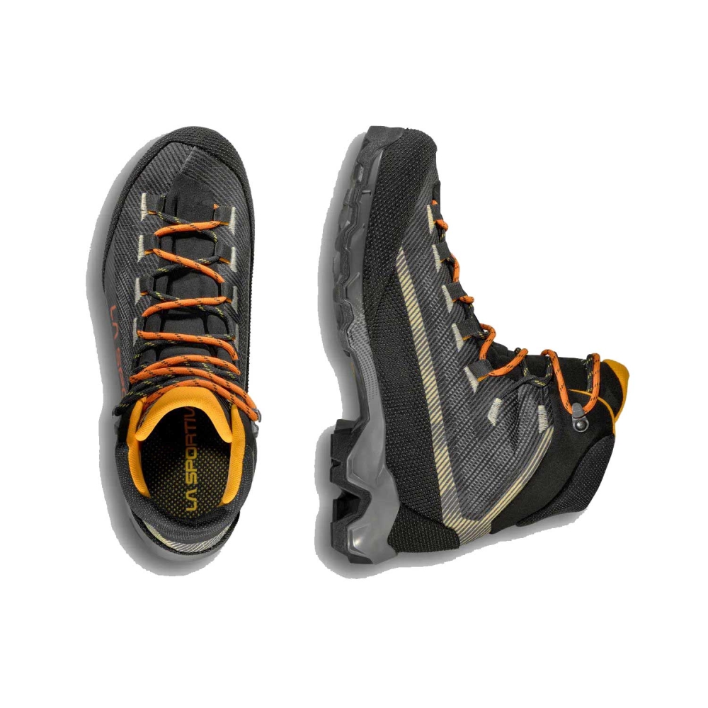 La Sportiva Aequilibrium Hike Gtx  Carbon/Papaya G00Y02 wandelschoenen heren online bestellen bij Kathmandu Outdoor & Travel