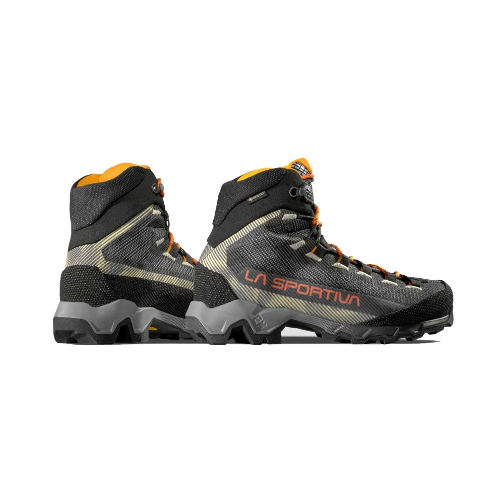 La Sportiva Aequilibrium Hike Gtx  Carbon/Papaya G00Y02 wandelschoenen heren online bestellen bij Kathmandu Outdoor & Travel