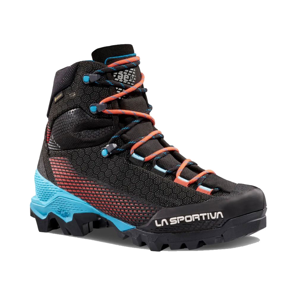 La Sportiva Aequilibrium ST Woman GTX  Black/Hibiscus ZFMS099K00P02 wandelschoenen dames online bestellen bij Kathmandu Outdoor & Travel