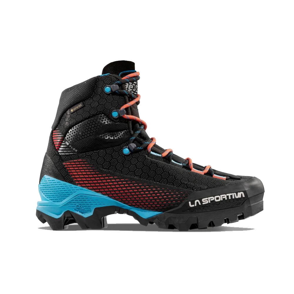 La Sportiva Aequilibrium ST Woman GTX  Black/Hibiscus ZFMS099K00P02 wandelschoenen dames online bestellen bij Kathmandu Outdoor & Travel