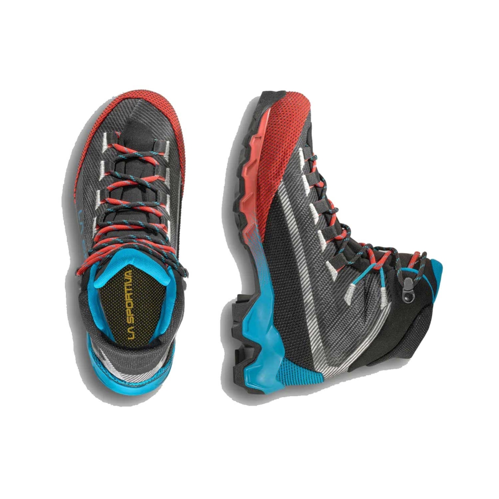 La Sportiva Aequilibrium Hike Woman Gtx Carbon/Malibu Blue G00B02 wandelschoenen dames online bestellen bij Kathmandu Outdoor & Travel