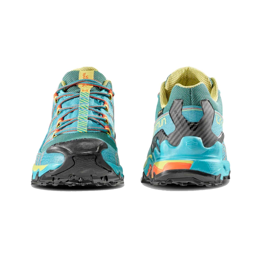 La Sportiva Ultra Raptor II Woman Gtx  Lagoon/Green Banana ZFHS056-B38E28 wandelschoenen dames online bestellen bij Kathmandu Outdoor & Travel