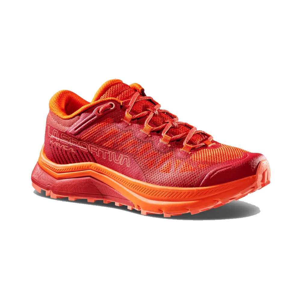 La Sportiva Karacal Woman  Cherry Tomato/Velvet 46V322323 wandelschoenen dames online bestellen bij Kathmandu Outdoor & Travel