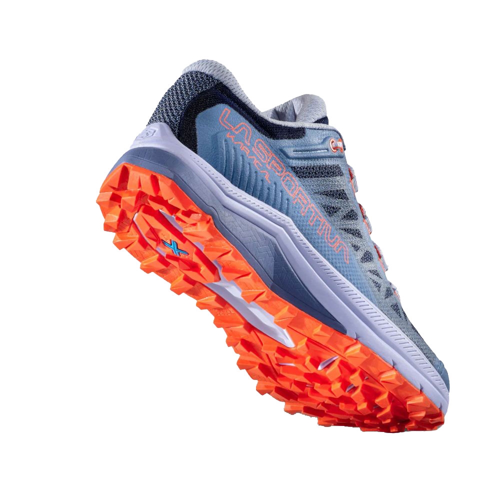 La Sportiva Karacal Woman  Moonlight/Cherry Tomato 46V644322 wandelschoenen dames online bestellen bij Kathmandu Outdoor & Travel