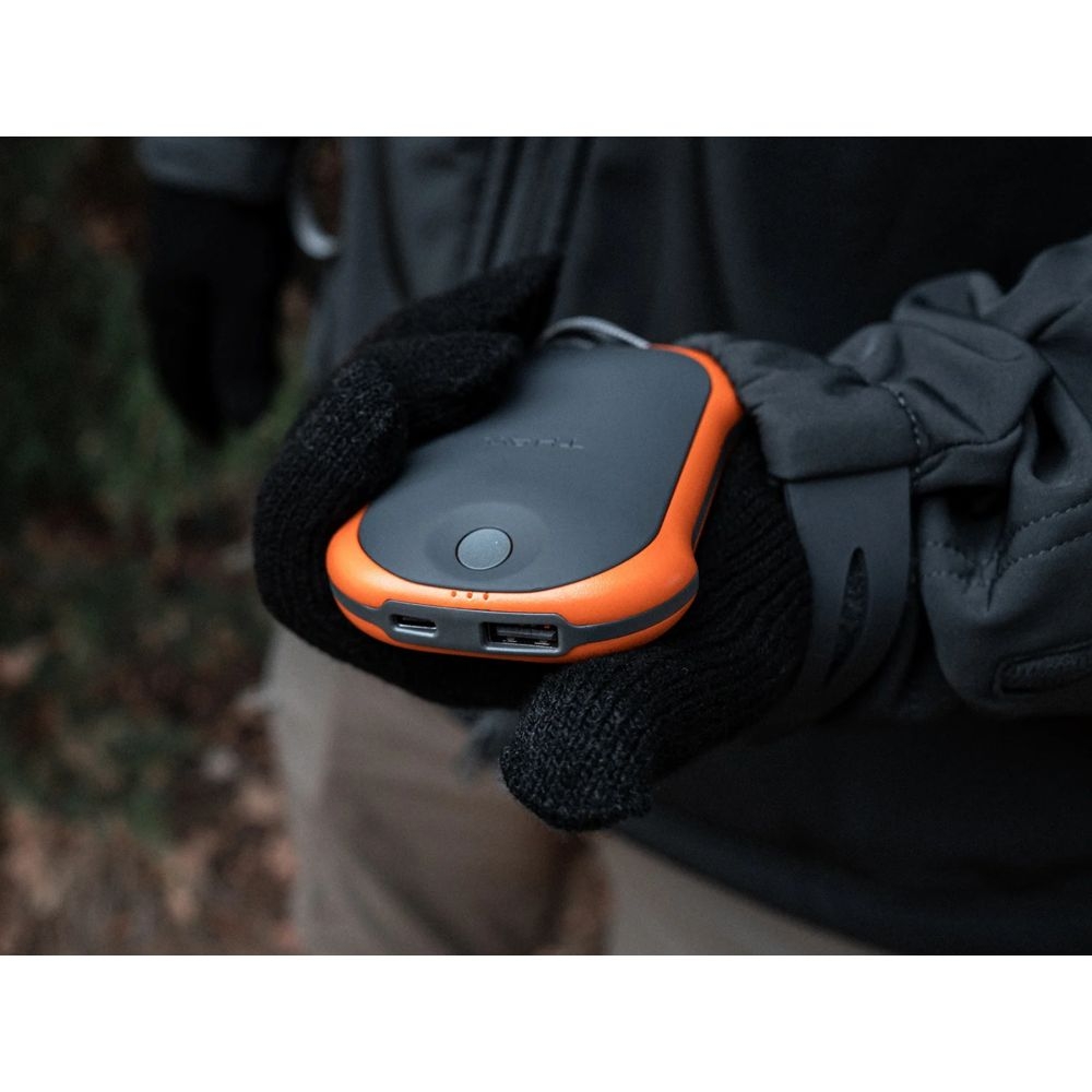 Thaw Thaw Handwarmer Oplaadbaar 10000mAh Oranje THA-HND-0013-G gadgets en handigheden online bestellen bij Kathmandu Outdoor & Travel