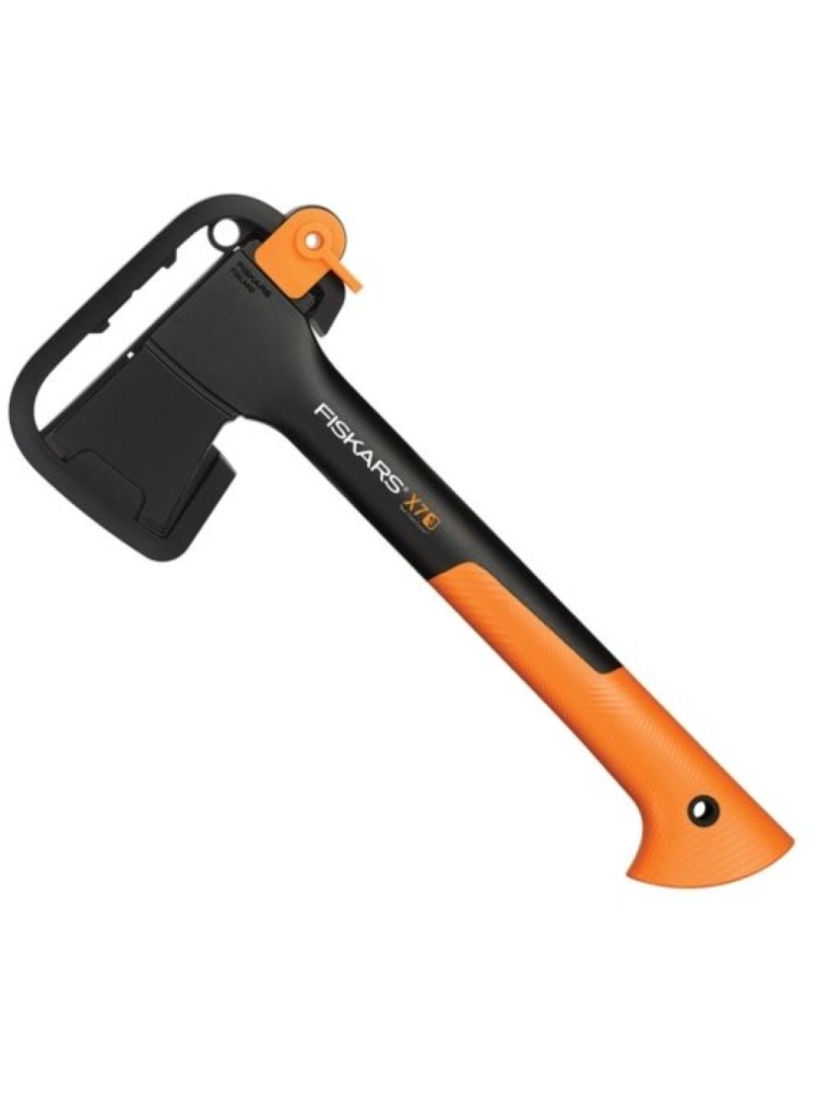 Fiskar Universele bijl X7 XS Oranje F X7 messen & tools online bestellen bij Kathmandu Outdoor & Travel