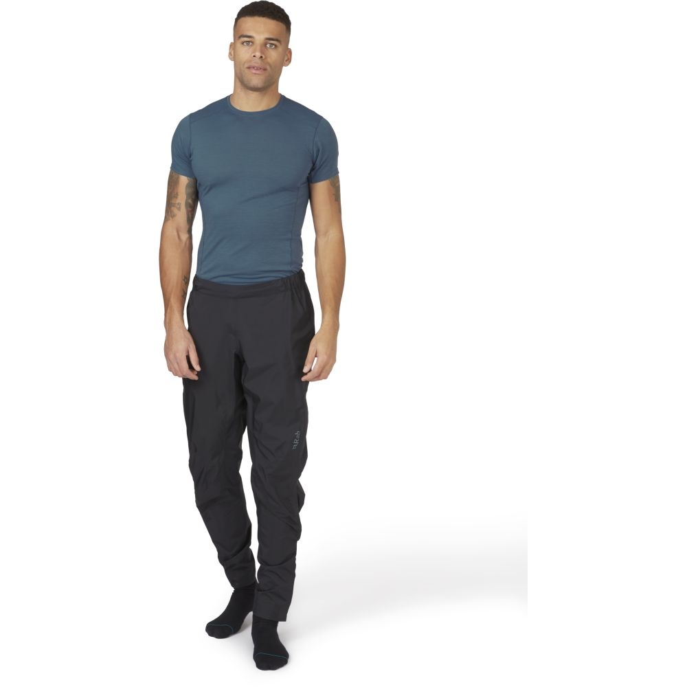 Rab Cinder Downpour Pants Black QWH-71-BLK broeken online bestellen bij Kathmandu Outdoor & Travel
