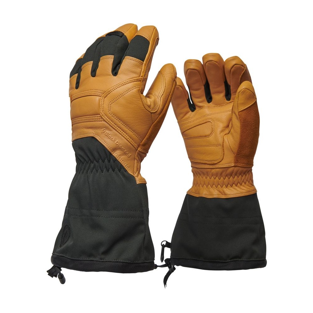 Black Diamond Guide Gloves Beeswax BD801049-7025 kleding accessoires online bestellen bij Kathmandu Outdoor & Travel