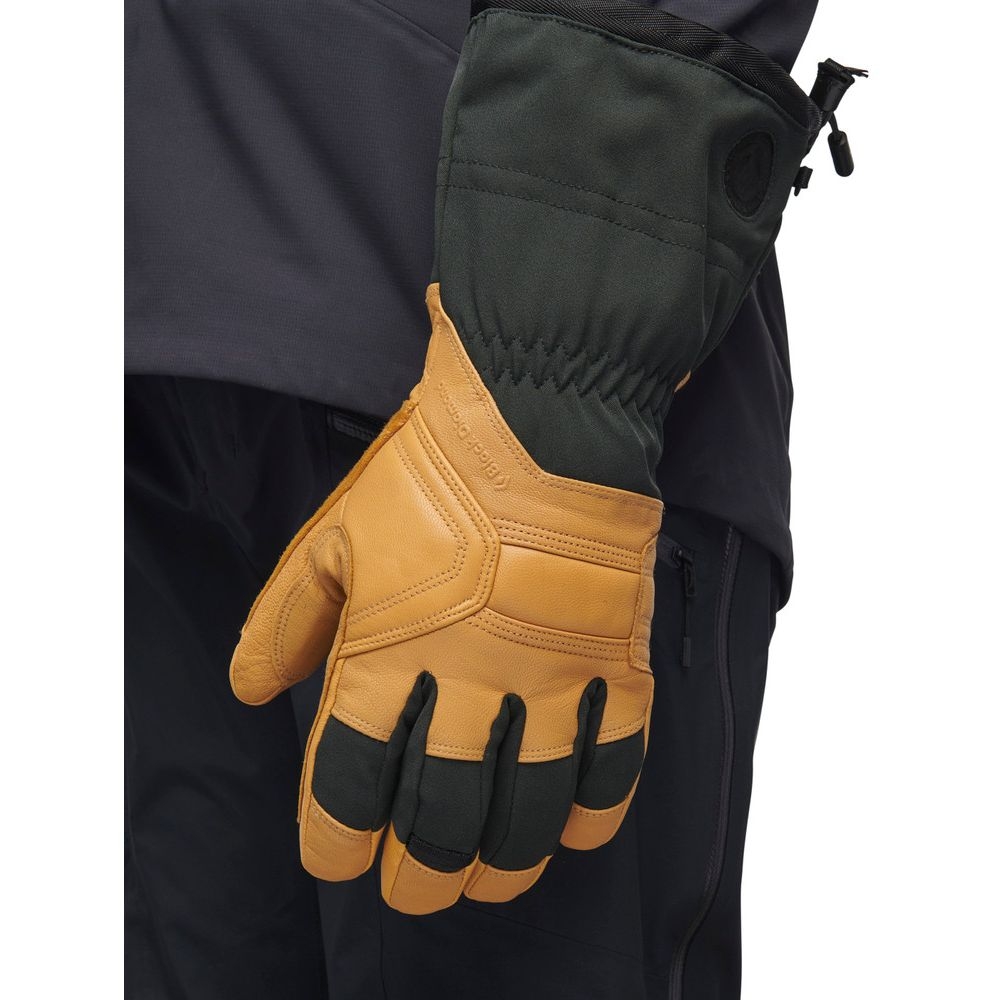 Black Diamond Guide Gloves Beeswax BD801049-7025 kleding accessoires online bestellen bij Kathmandu Outdoor & Travel