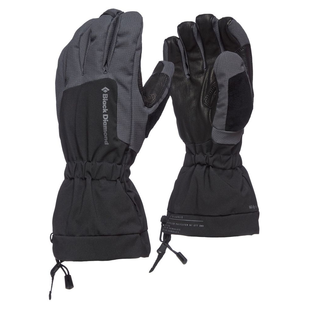 Black Diamond Glissade Gloves Black BD801015-0002 kleding accessoires online bestellen bij Kathmandu Outdoor & Travel
