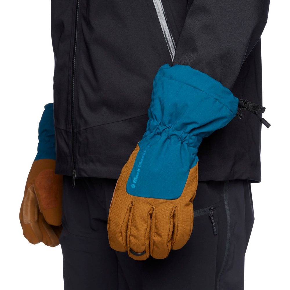 Black Diamond Glissade Gloves Azurite BD801015-4022 kleding accessoires online bestellen bij Kathmandu Outdoor & Travel