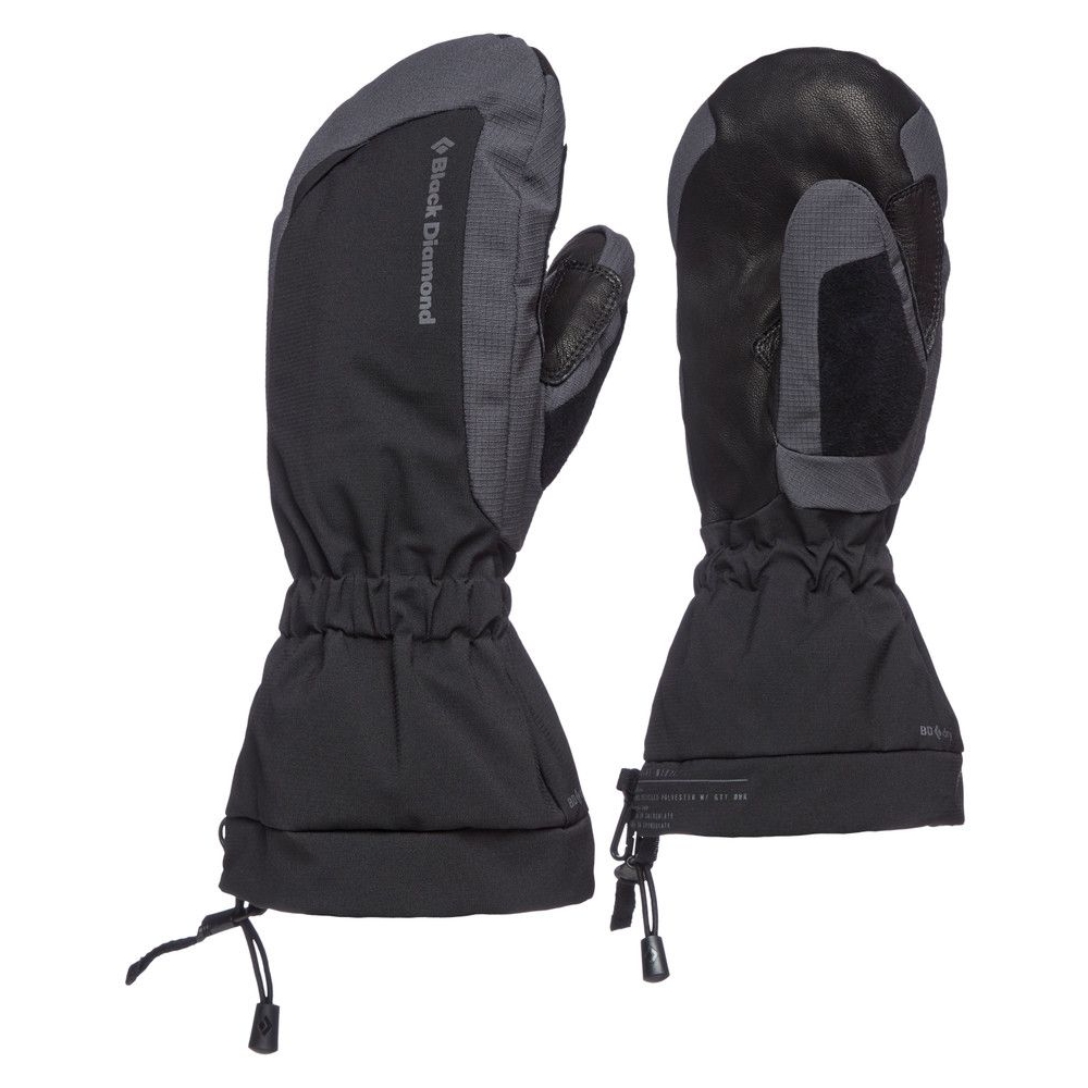 Black Diamond Glissade Mitts Black BD801016-0002 kleding accessoires online bestellen bij Kathmandu Outdoor & Travel