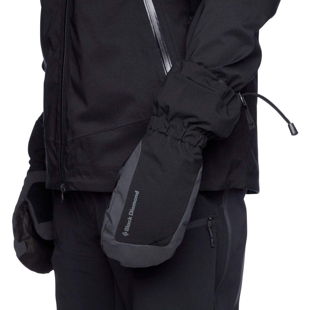 Black Diamond Glissade Mitts Black BD801016-0002 kleding accessoires online bestellen bij Kathmandu Outdoor & Travel