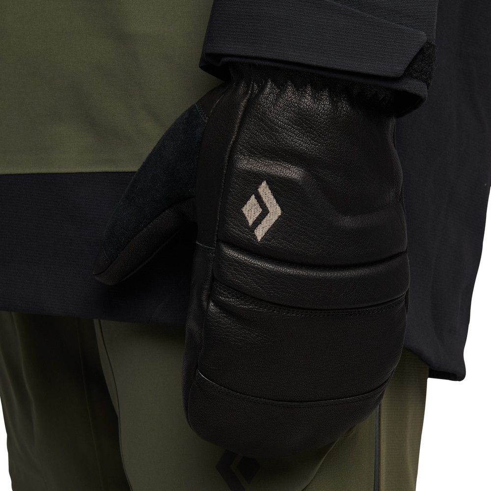 Black Diamond Spark Mitts Black-Black BD801131-9008 kleding accessoires online bestellen bij Kathmandu Outdoor & Travel