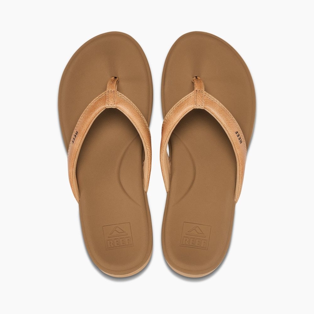 Reef Cushion Cloud Women's Natural CJ0233-41 slippers online bestellen bij Kathmandu Outdoor & Travel
