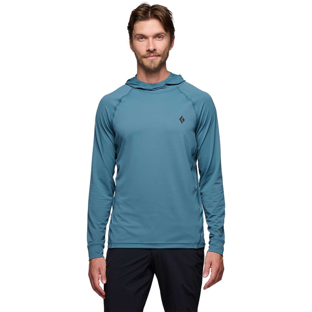 Black Diamond Alpenglow Hoody Creek Blue AP752020-4064 fleeces en truien online bestellen bij Kathmandu Outdoor & Travel