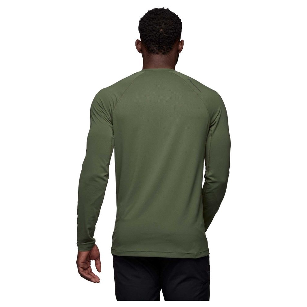 Black Diamond Alpenglow Long Sleeve Crew Tundra AP752092-3010 shirts en tops online bestellen bij Kathmandu Outdoor & Travel