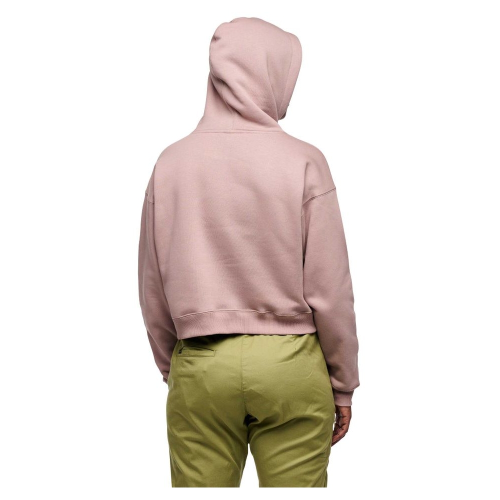 Black Diamond Crop Pullover Hoody Women's Pale Mauve AP752436-5019 fleeces en truien online bestellen bij Kathmandu Outdoor & Travel